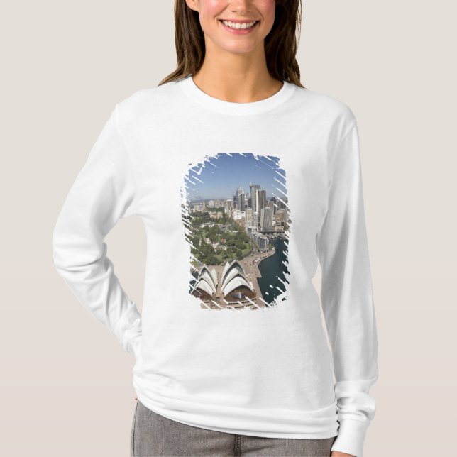 Camiseta Casa de la Ópera de Sydney, Jardines Botánicos Rea (Anverso)
