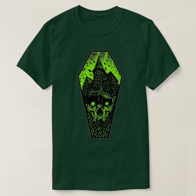 Camiseta Casa de la oscuridad (Diseño del anverso)