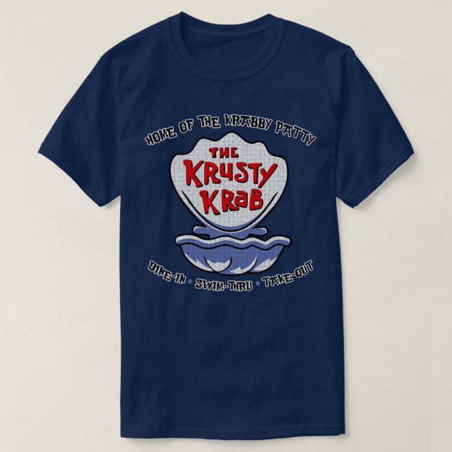 Camiseta Casa De La Patada Krabby (Diseño del anverso)