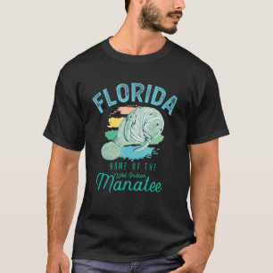 Camiseta Casa De La Vaca Del Mar De Manatee En Florida
