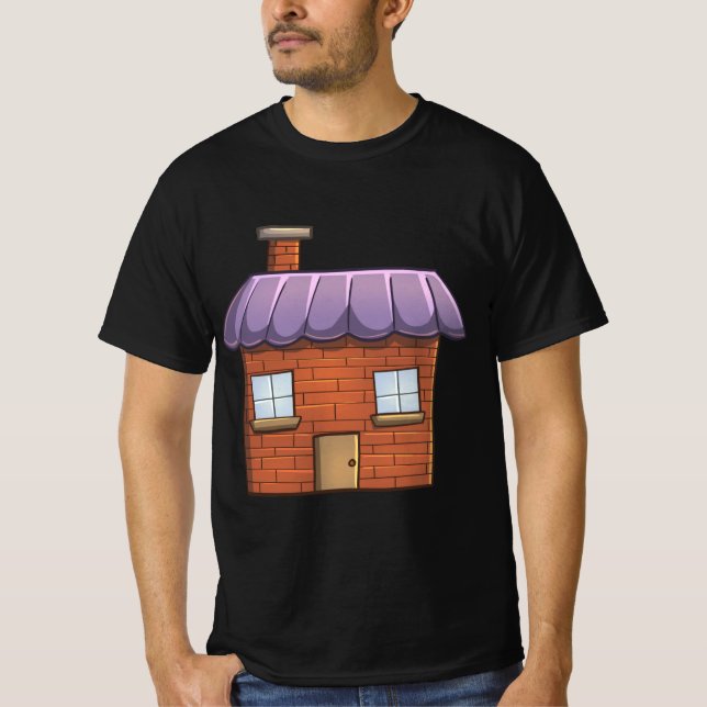 Camiseta Casa de ladrillo (Anverso)