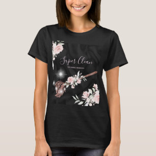 Camiseta Casa de limpieza de empleadas domésticas rosa espu