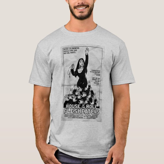 Camiseta Casa de los comedores santos de la carne (Anverso)