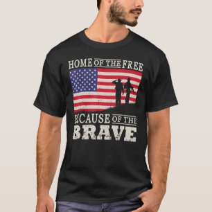 Camiseta Casa De Los Libres Por El Valiente Eje Militar
