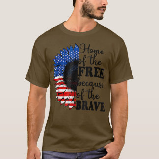 Camiseta Casa De Los Libres Por El Valiente Girasol 4t