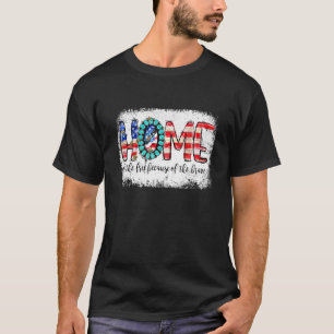 Camiseta Casa De Los Libres Por La Valiente Bandera Estadou