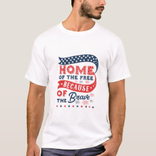 Camiseta Casa De Los Libres Por Los Valientes
