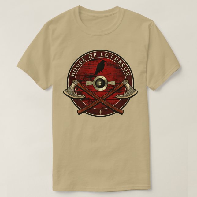 Camiseta Casa de Lothbrok (Diseño del anverso)