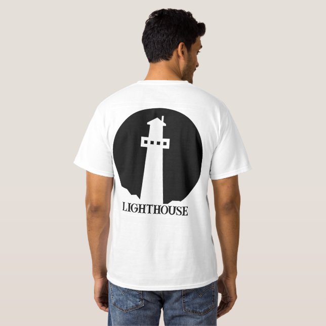 Camiseta Casa de luz (Reverso completo)