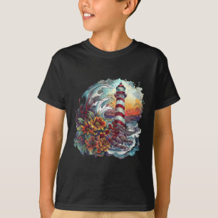 Camiseta Casa de Luz Casa junto al mar Navegación Embarcaci