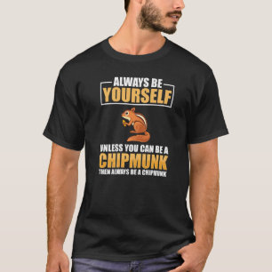 Camiseta Casa de mascota linda ardilla de tierra animal com