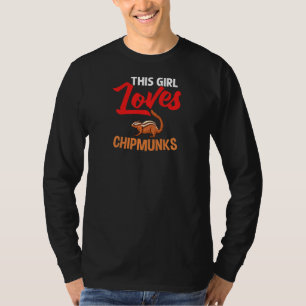 Camiseta Casa de Mascotas de Chipmunk Squirrel