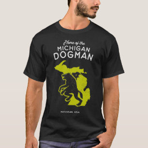 Camiseta Casa de Michigan Dogman Michigan USA