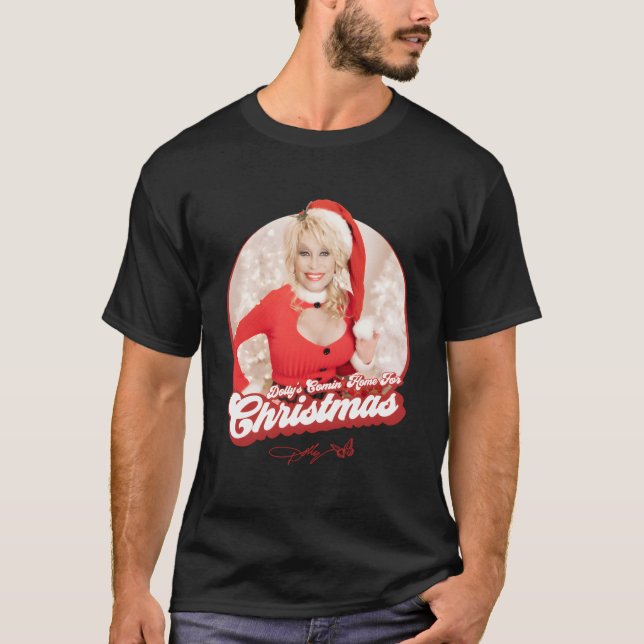Camiseta Casa De Navidades De Dolly Parton (Anverso)