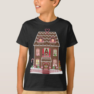 Camiseta Casa de Navidades Gingerbread
