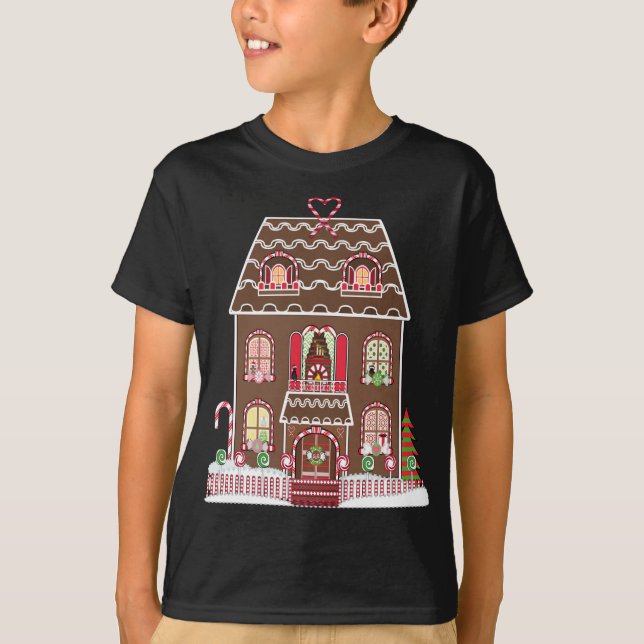 Camiseta Casa de Navidades Gingerbread (Anverso)