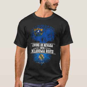 Camiseta Casa de Nevada Oklahoma Rota El amor de la bandera