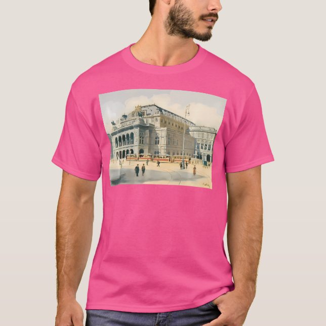 Camiseta Casa de Ópera Estatal de Viena (Anverso)