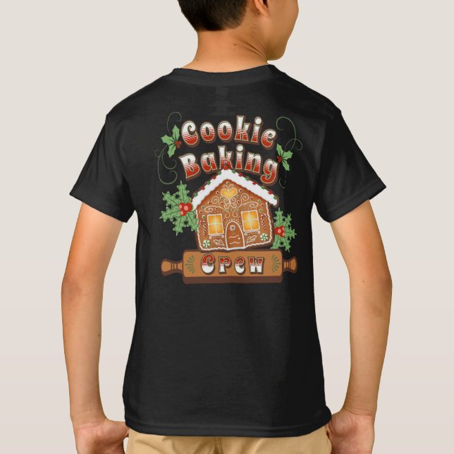 Camiseta Casa de pan de jengibre para hornear galletas de N (Reverso)