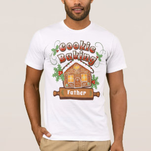 Camiseta Casa de pan de jengibre para hornear galletas de N