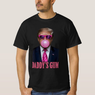 Camiseta Casa de papi papi de la burbuja rosa de Trump 2024