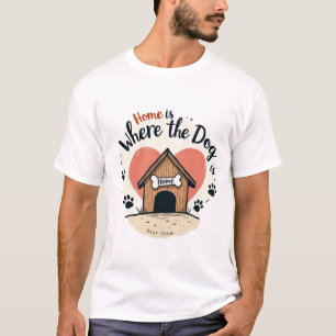 Camiseta Casa de perro y pato