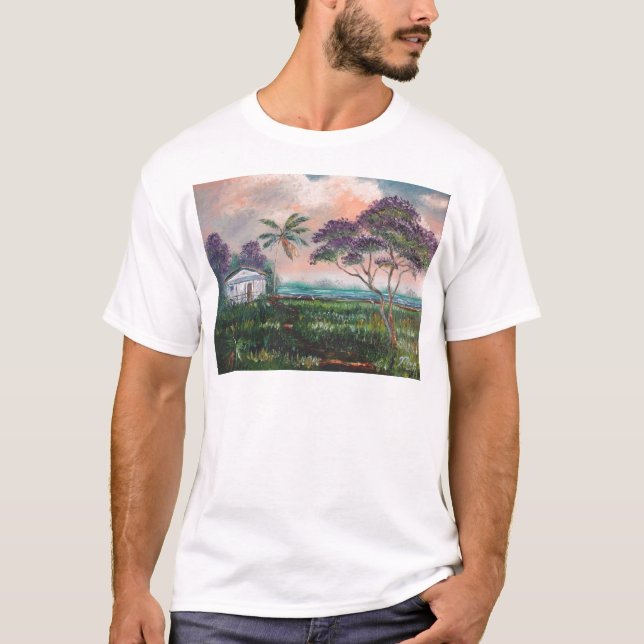 Camiseta Casa de playa del Jacaranda (Anverso)