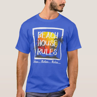 Camiseta Casa De Playa Regula Vacaciones De Verano Para Reg