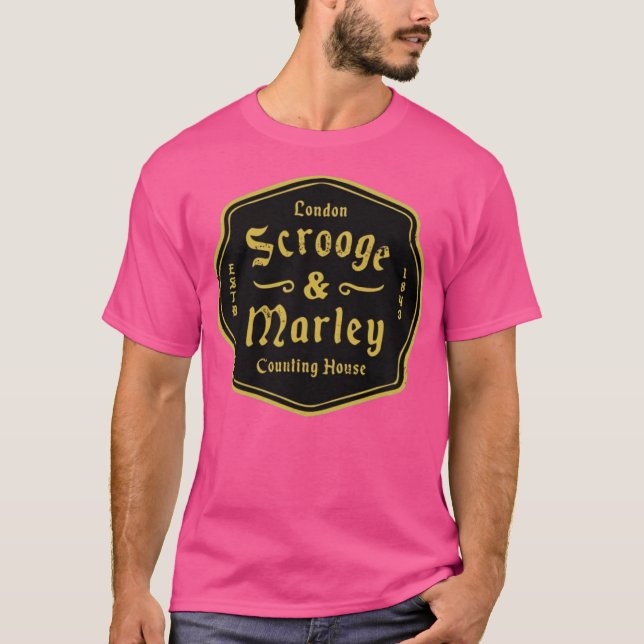 Camiseta Casa de recuento de Scrooge & Marley (Anverso)