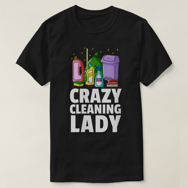 Camiseta Casa de regalo para las mujeres Locas (Diseño del anverso)