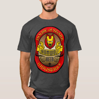 Camiseta Casa de Stark Industries CERVEZA IRONWOLF