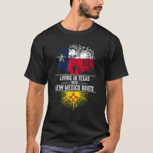 Camiseta Casa de Texas Nuevo México Rota Bandera de Árboles