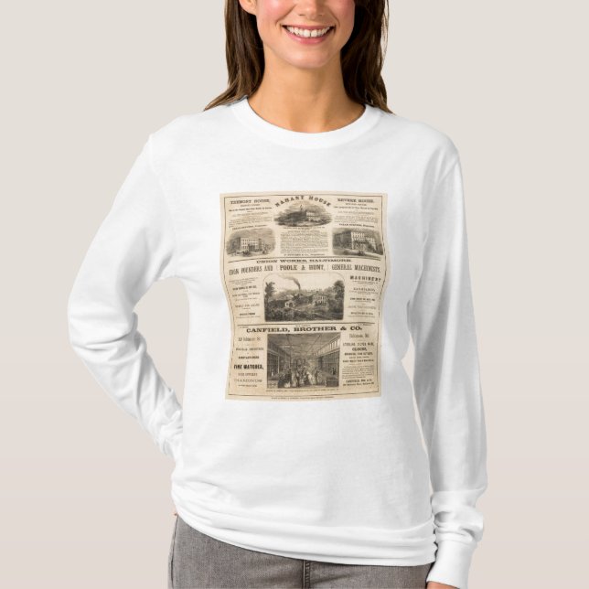 Camiseta Casa de Tremont, casa de Nahant del hotel de (Anverso)