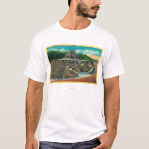Camiseta Casa de Vista en el río Columbia, Oregon