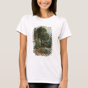 Camiseta Casa de Willy Lott, cerca del molino de Flatford,