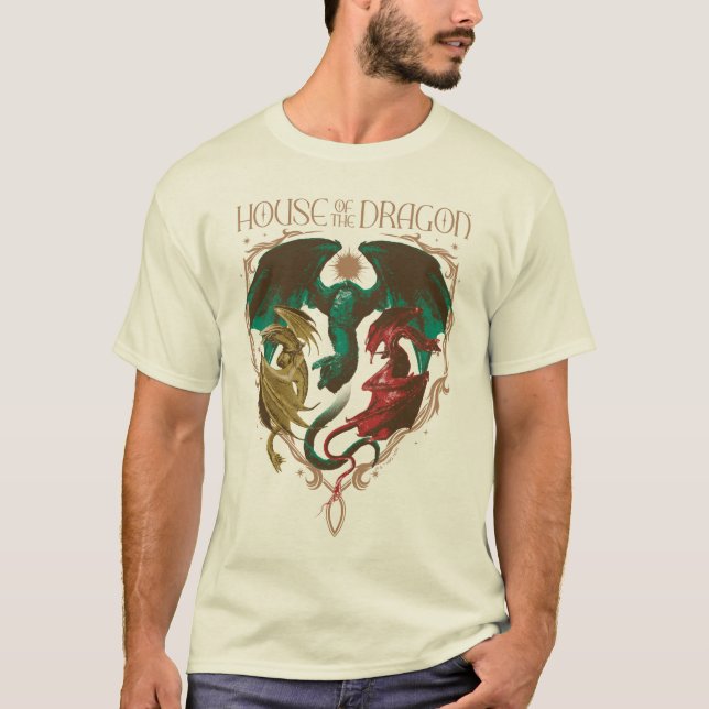 Camiseta Casa del Dragón | Dragon Shield (Anverso)