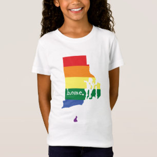 Camiseta Casa del Orgullo Gay Isla Rhode