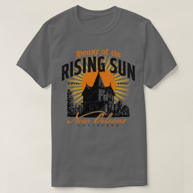 Camiseta Casa del Sol Naciente (Diseño del anverso)