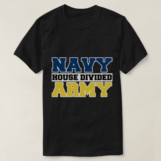 Camiseta Casa dividida (Diseño del anverso)