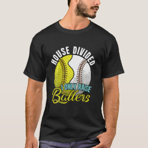 Camiseta Casa Dividida Yo Solo Elevo A Ballers Graciosament