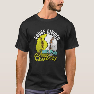 Camiseta Casa Dividida Yo Solo Elevo A Ballers Graciosament