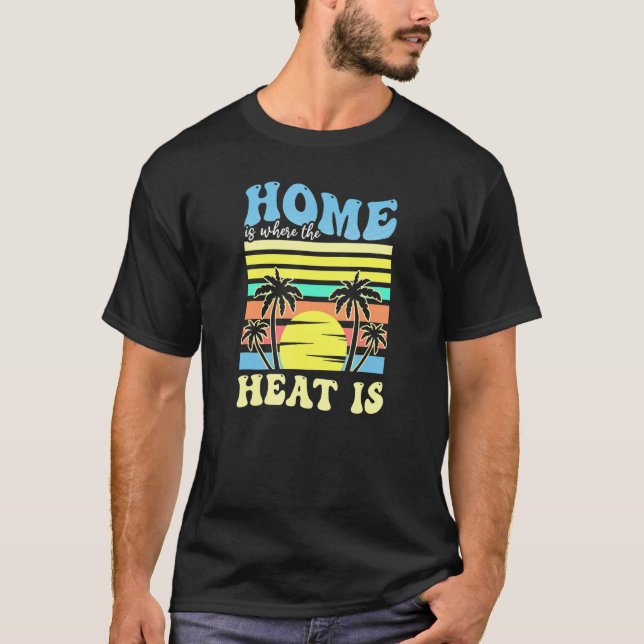 Camiseta Casa Donde El Calor Es Florida (Anverso)