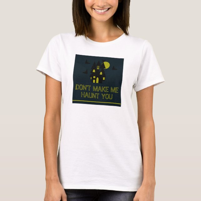 Camiseta Casa embrujada (Anverso)