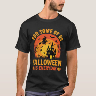 Camiseta Casa Embrujada De Bruja De Halloween Es Todos Los