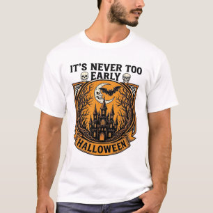 Camiseta Casa embrujada de Halloween demasiado temprano Mur