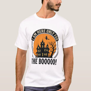 Camiseta Casa Embrujada de Halloween Divertido Boo Vintage_
