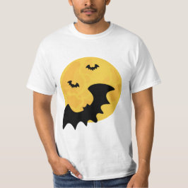 Camiseta Casa Embrujada de Halloween Naranja Espeluznante