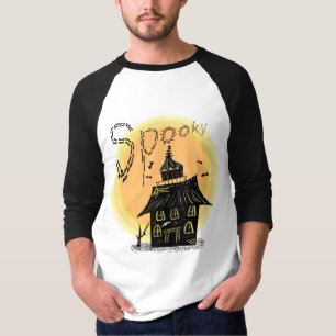 Camiseta Casa embrujada Halloween espeluznante