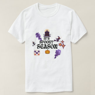Camiseta Casa embrujada púrpura espeluznante diseño de Hall