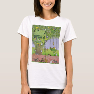 Camiseta Casa en el árbol del gato